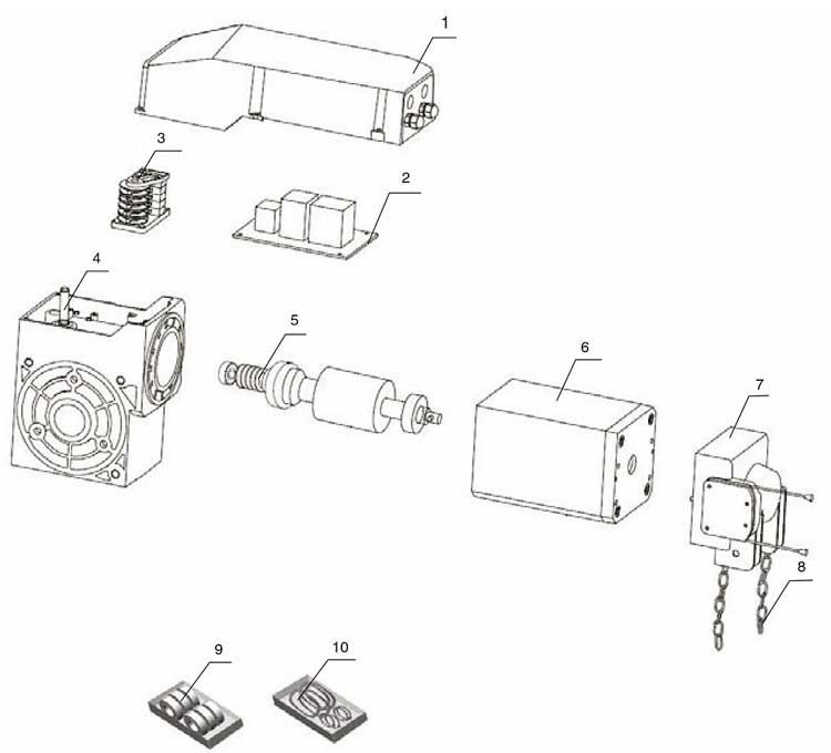 Запчасти для привода DoorHan Shaft-120