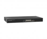 OSNOVO SW-60822/B(150W) PoE коммутатор Fast Ethernet на 10 портов
