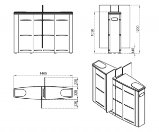 CAME SLIDING GATE SG55 001SG55MC фото