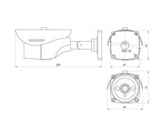 Beward CD630 (2.8 мм) фото