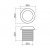 IronLogic CP-Z (мод.2L) врезной (9482 / 7776 / 13072) серый