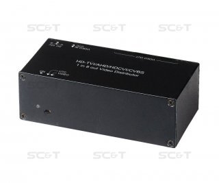 SC&T CD108HD распределитель видеосигнала HDCVI/HDTVI/AHD фото
