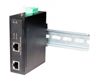 OSNOVO Midspan-1/303G(Booster) промышленный гигабитный PoE-инжектор с питанием от 12V до 48V фото